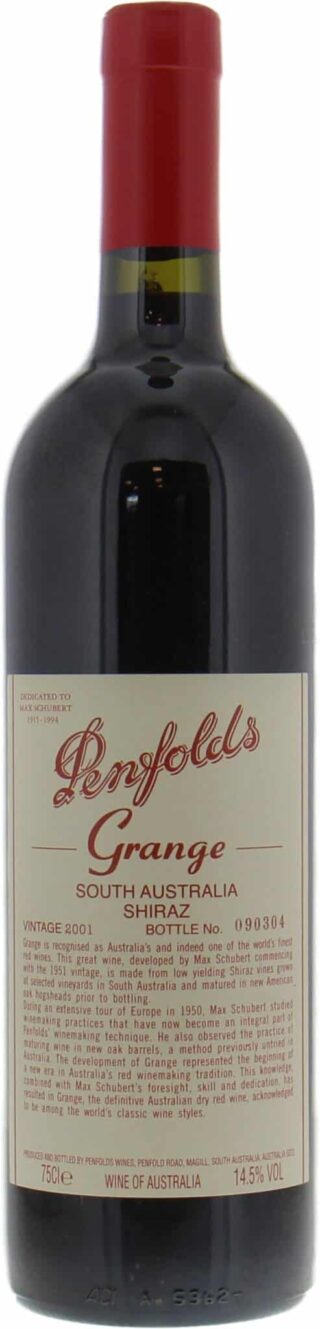 Penfolds Grange Shiraz 2001