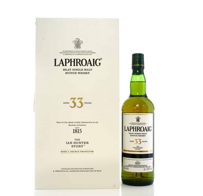 Laphroaig 33 Year Old The Ian Hunter Story Single Malt Scotch Whisky 700ml