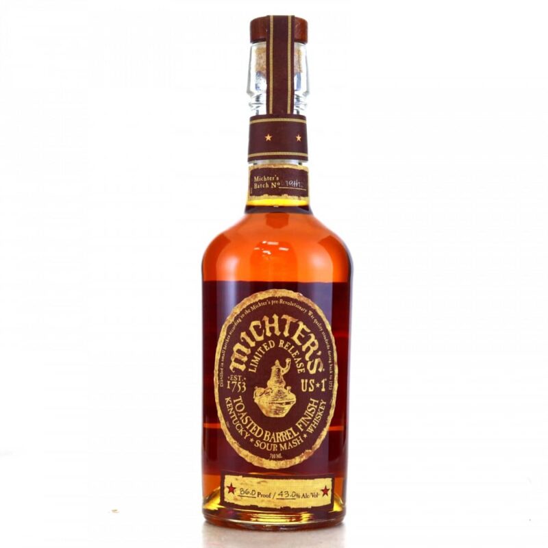 Michters US1 Toasted Barrel Finish Sour Mash Whiskey 700ml