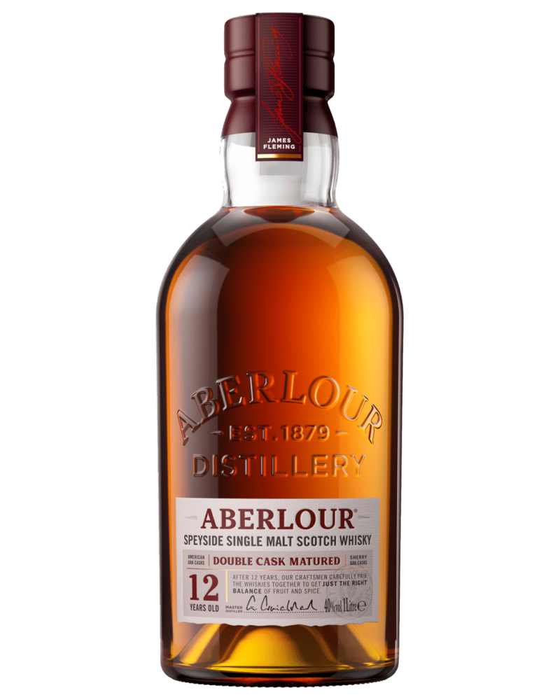 Aberlour 12 Year Old Double Cask Single Malt Scotch Whisky 1L