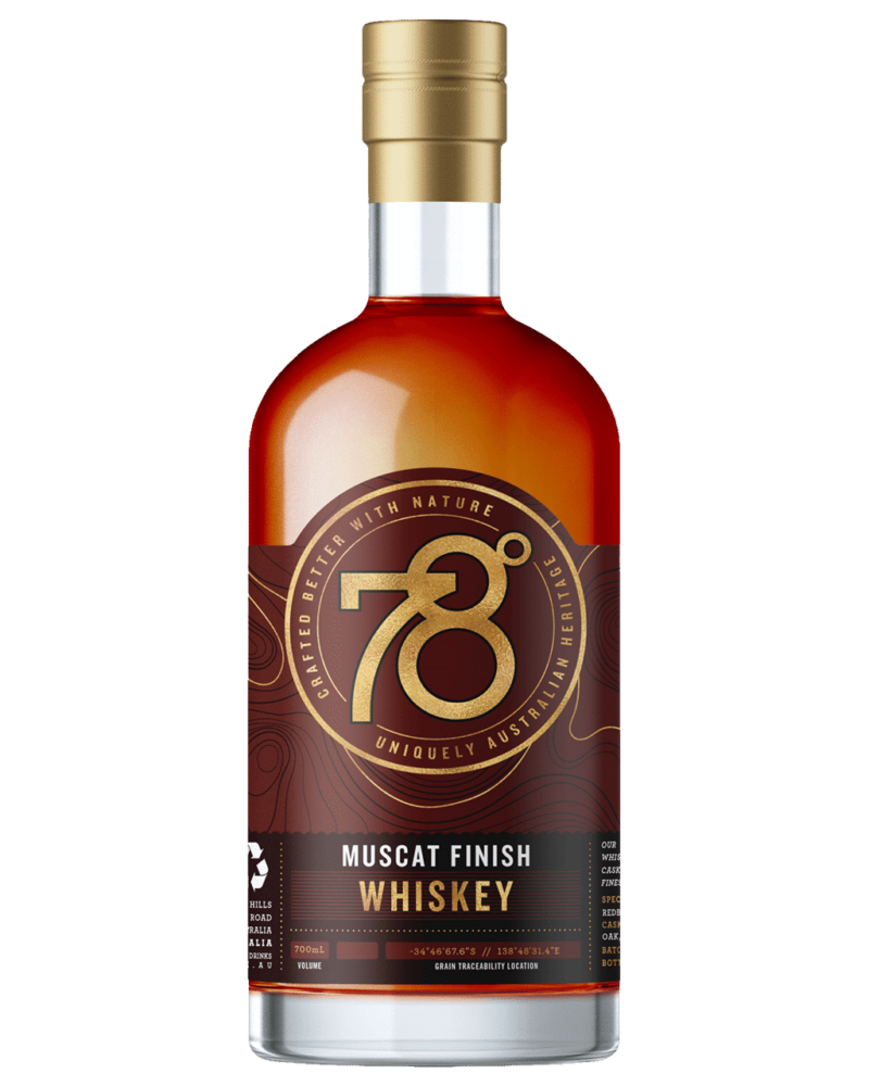 78 Degrees Muscat Finish Whiskey 700ml