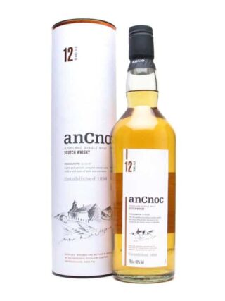 Ancnoc 12 Year Old Single Malt Scotch Whisky 700ml