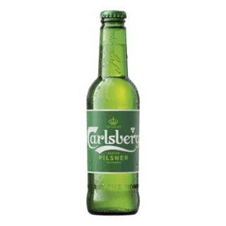 Carlsberg Pilsner 4.8% 330ml Bottle 24 Pack