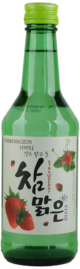 Charm Malgeun Vivid Soju Strawberry 360ml