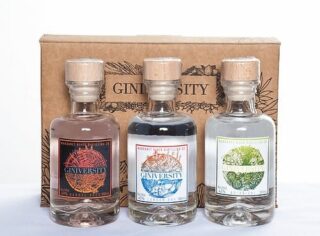 Giniversity Gin Gift Pack 3 x 100ml