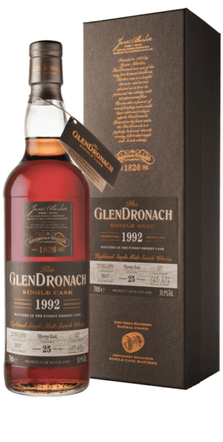 Glendronach 1992 Highland Single Malt Scotch Whisky Cask #127 700ml