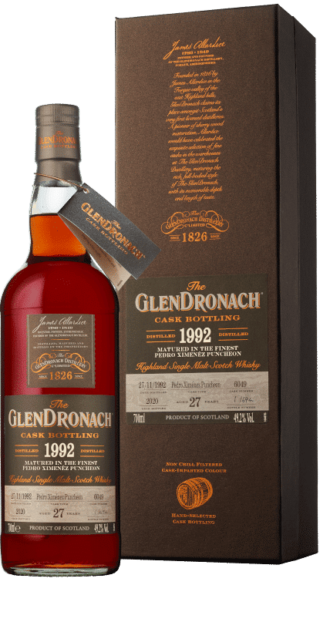 Glendronach 1992 Highland Single Malt Scotch Whisky Cask #6049 700ml