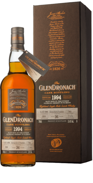 Glendronach 1994 Highland Single Malt Scotch Whisky Cask #7465 700ml