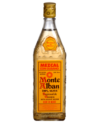 Monte Alban Mezcal with Agave Worm 700ml