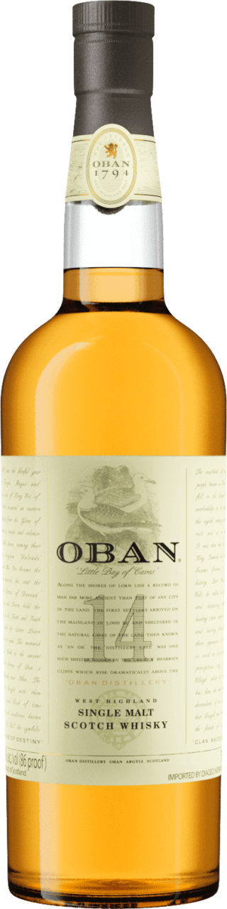 Oban 14 Year Old Single Malt 700ml