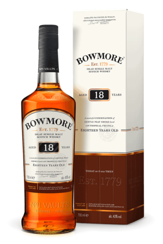 Bowmore 18 Year Old Islay Single Malt Scotch Whisky 700ml